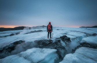 What Is It Like to Stand on a Glacier Volcano