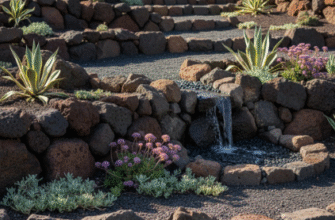 How to Create a Garden with Volcanic Rock