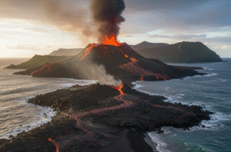 How Volcanoes Create New Land and Islands